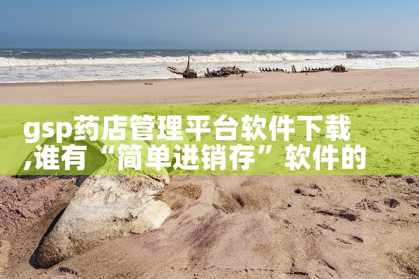 gsp药店管理平台软件下载|小蓝视频